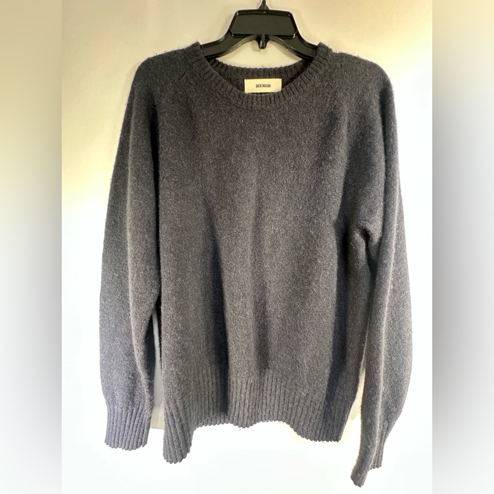 Buck Mason Charcoal Crewneck Sweater
